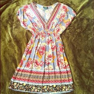 Medium pattern dress